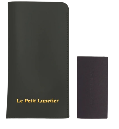 Image de Pochette Verte en cuir